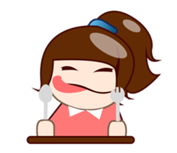 Chika, smart and sweet girl sticker #2402378