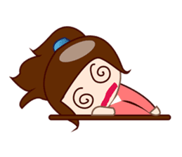 Chika, smart and sweet girl sticker #2402379