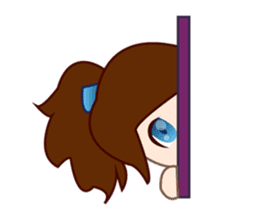 Chika, smart and sweet girl sticker #2402387