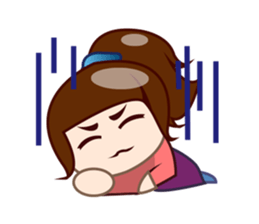 Chika, smart and sweet girl sticker #2402390