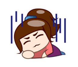 Chika, smart and sweet girl sticker #2402390