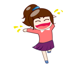 Chika, smart and sweet girl sticker #2402391