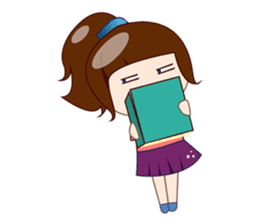 Chika, smart and sweet girl sticker #2402397