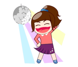 Chika, smart and sweet girl sticker #2402399