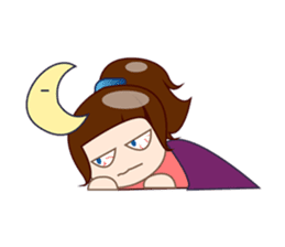 Chika, smart and sweet girl sticker #2402401