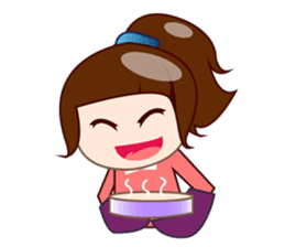 Chika, smart and sweet girl sticker #2402407