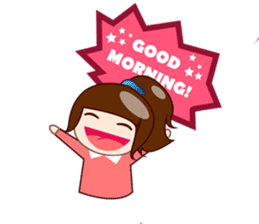 Chika, smart and sweet girl sticker #2402409