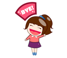 Chika, smart and sweet girl sticker #2402411