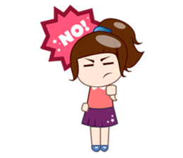 Chika, smart and sweet girl sticker #2402414