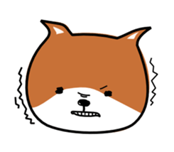 Dogs expressive sticker #2402436