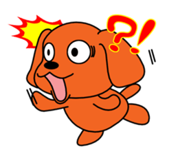 Tommy of the toy poodle sticker #2402467