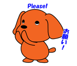 Tommy of the toy poodle sticker #2402476