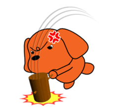 Tommy of the toy poodle sticker #2402478