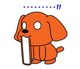 Tommy of the toy poodle sticker #2402479