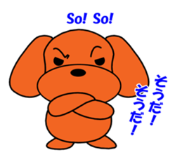 Tommy of the toy poodle sticker #2402480