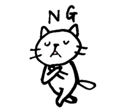 SHIRO-NYA sticker #2402548