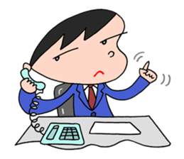 White-collar worker daily life sticker #2402777