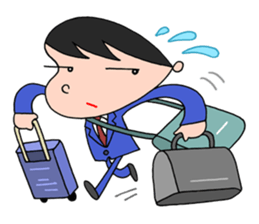 White-collar worker daily life sticker #2402780