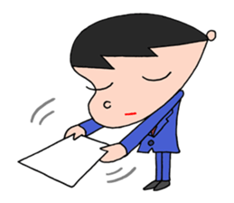 White-collar worker daily life sticker #2402786