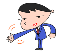 White-collar worker daily life sticker #2402801