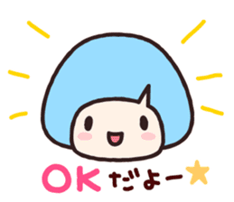 KINOKINOKO - Mushroom Girls - sticker #2403016