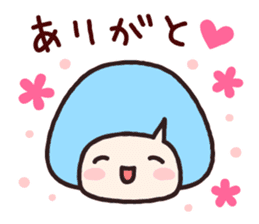 KINOKINOKO - Mushroom Girls - sticker #2403017
