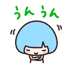 KINOKINOKO - Mushroom Girls - sticker #2403024