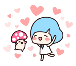KINOKINOKO - Mushroom Girls - sticker #2403043