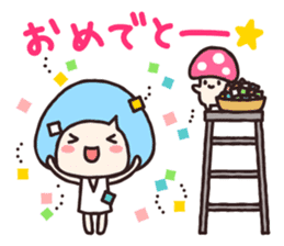 KINOKINOKO - Mushroom Girls - sticker #2403049