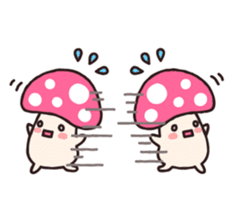KINOKINOKO - Mushroom Girls - sticker #2403053