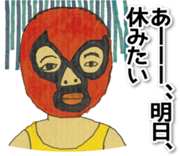 The Life of Maskmen sticker #2403342