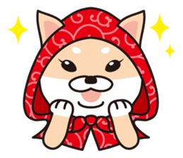 Shiba Inu to wear a hood sticker #2404496