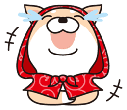 Shiba Inu to wear a hood sticker #2404498