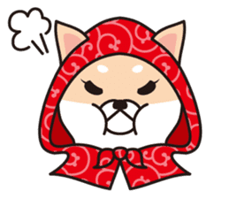 Shiba Inu to wear a hood sticker #2404501