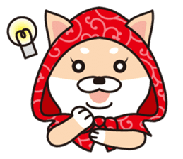Shiba Inu to wear a hood sticker #2404502