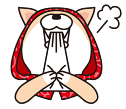 Shiba Inu to wear a hood sticker #2404506
