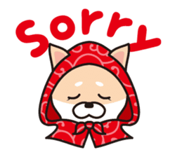 Shiba Inu to wear a hood sticker #2404508