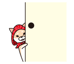 Shiba Inu to wear a hood sticker #2404517