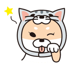 Shiba Inu to wear a hood sticker #2404521