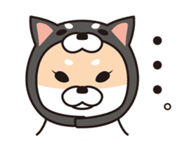Shiba Inu to wear a hood sticker #2404522