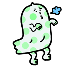 Boy ghost sticker #2404618