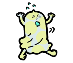 Boy ghost sticker #2404631