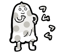 Boy ghost sticker #2404645