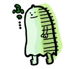 Boy ghost sticker #2404649