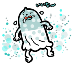 Boy ghost sticker #2404651