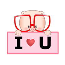 Piggy in Love sticker #2404708