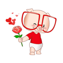 Piggy in Love sticker #2404731