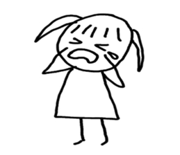 Marin and doku rabbit. sticker #2405057