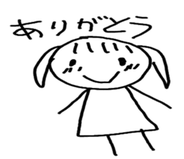 Marin and doku rabbit. sticker #2405058