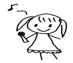 Marin and doku rabbit. sticker #2405066